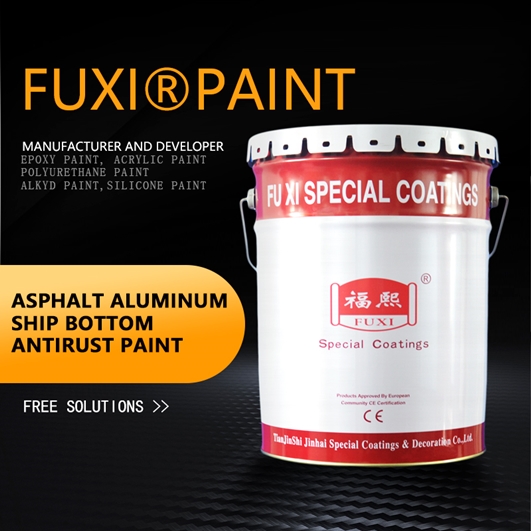 Asphalt Aluminium Schiff Bottom Antirost Farbe