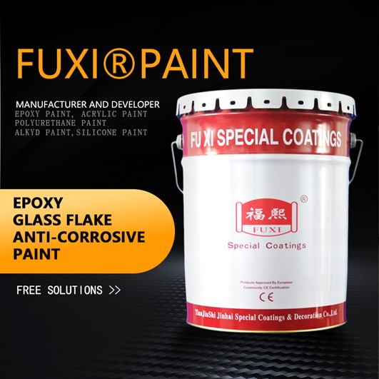 Hochbau Epoxy Glass Flake Antikorrosive Farbe